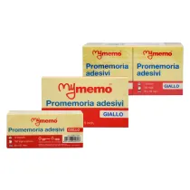 BLOCCO ADESIVO 'MY MEMO' giallo - mm 38 x 51