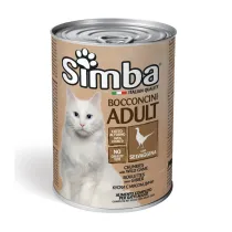 BOCCONCINI PER GATTI 'SIMBA' selvaggina - gr 415 (24 PZ)