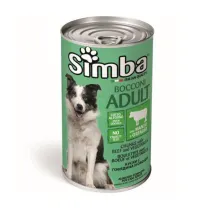 BOCCONI PER CANI 'SIMBA' manzo e ortaggi - gr 1230 (12 PZ)