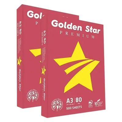 CARTA UFFICIO 'GOLDEN STAR PREMIUM' A3 - 42 x 29,7 cm (5 CF)