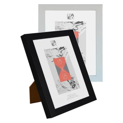 CORNICE 'DUBOIS' cm 13 x 18 con portafoto - argento
