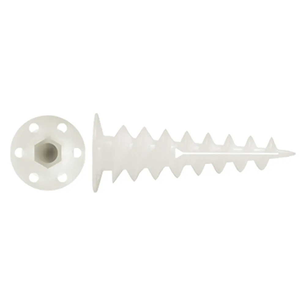TASSELLO PER PANNELLI ISOLANTI Ø mm 33 x lungh. mm 50 TASSELLO PER PANNELLI ISOLANTI Ø mm 33 x lungh. mm 50