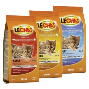 CROCCANTINI PER GATTI 'LE CHAT' pollo e tacchino - kg 1,5