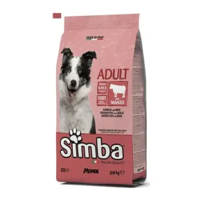 CROCCHETTE PER CANI 'SIMBA' manzo - kg 20