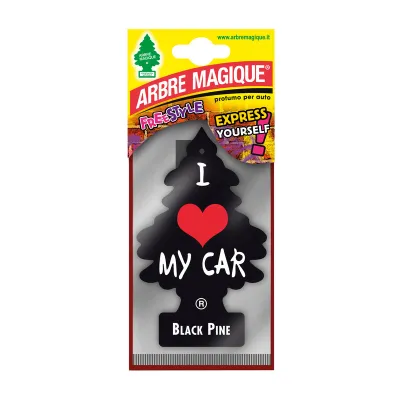 DEODORANTE AUTO 'ARBRE MAGIQUE' 'free style' - black pine (24 CF)