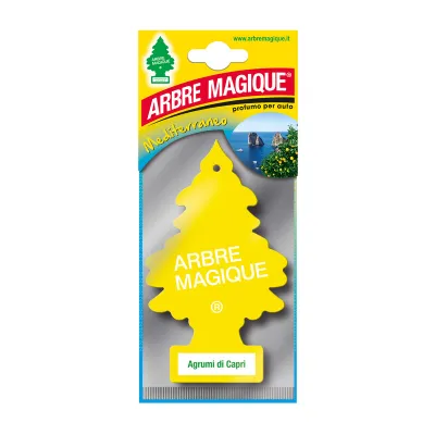 DEODORANTE AUTO 'ARBRE MAGIQUE' 'mediterraneo' - agrumi di Capri (24 CF)