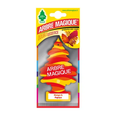 DEODORANTE AUTO 'ARBRE MAGIQUE' 'double essence' - mango e papaya (24 CF)