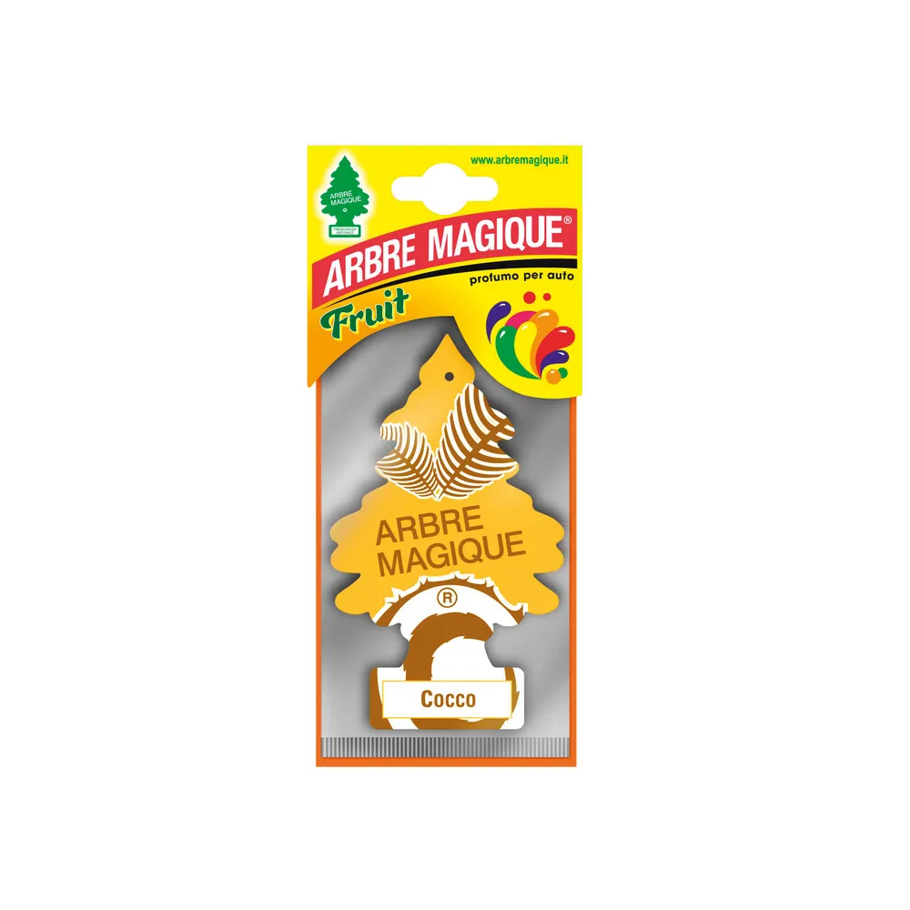 DEODORANTE AUTO 'ARBRE MAGIQUE' 'fruit' - cocco (24 CF)
