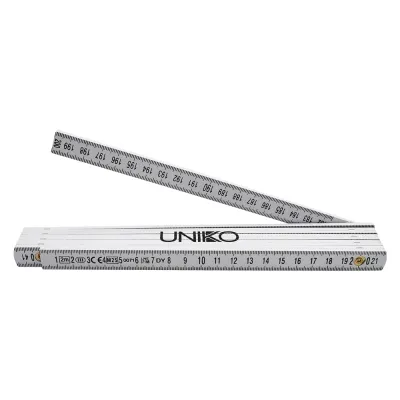 DOPPIO METRO 'UNIKO' mt.2 - pieghevole in plastica (10 PZ)