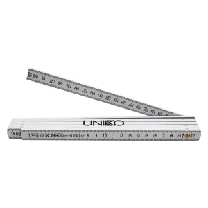 DOPPIO METRO 'UNIKO' mt.2 - pieghevole in plastica (10 PZ)