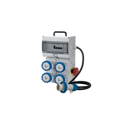 FME 74.120 QUADRO 4P CEE 220V IP65 C/PULS. EMERG
