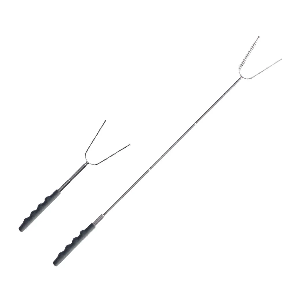 FORCHETTONE ESTENSIBILE PER BARBECUE cm. 24 Mag. 72
