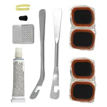 KIT RIPARAZIONE BICICLETTE set 12 pezzi