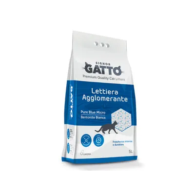 LETTIERA IGIENICA 'PURE BLUE MICRO' 5 lt