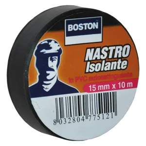 NASTRO NISOLANTE MM 25X25 MT NERO BOSTON