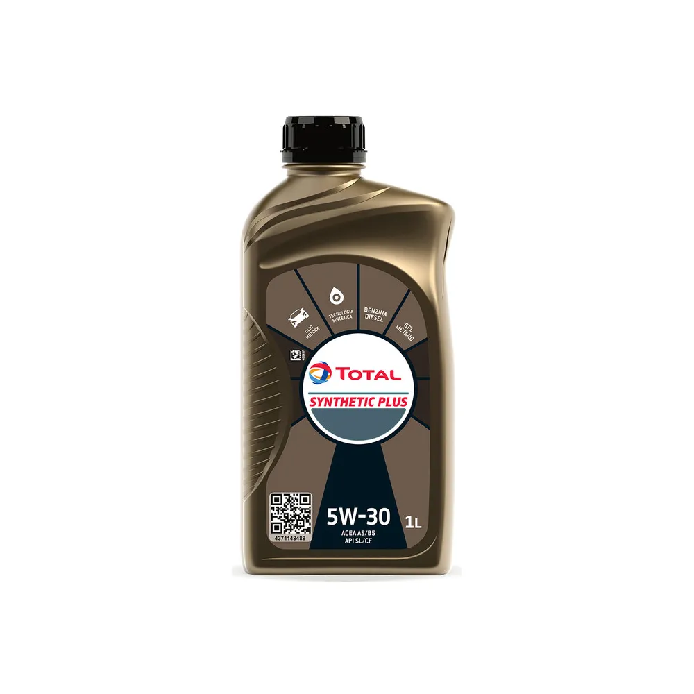 OLIO MOTORE PER AUTOVETTURE 'SYNTHETIC PLUS' 5W30 - lt. 1 (12 pz)