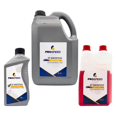 OLIO PER MISCELA 2T SINTETICO Lt. 5 (4 pz)