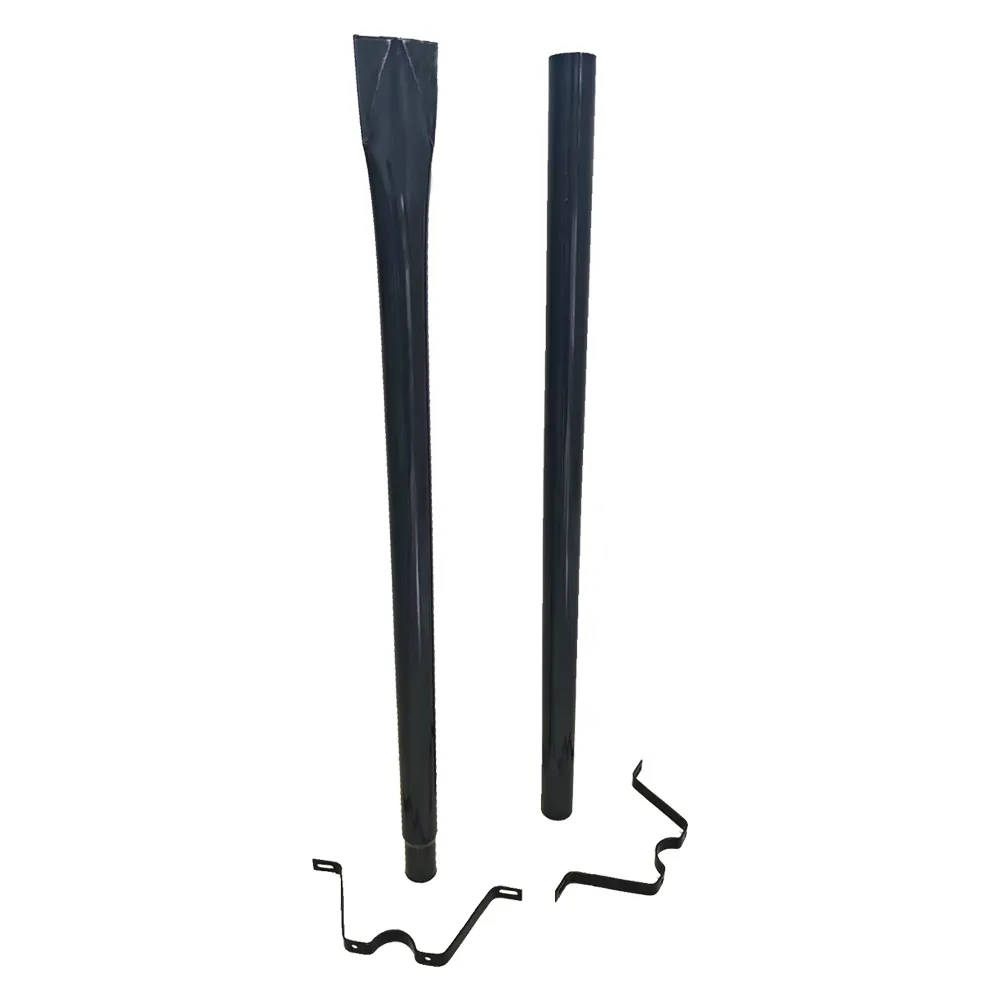 PALO SOSTEGNO PER CASSETTA POSTALE PORTALETTERE h. cm 150 - colore nero