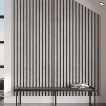 PANNELLO A DOGHE 'BELLA AIR' colore noce scuro (4 PZ)
