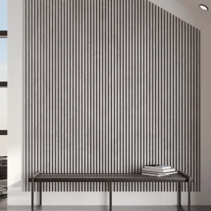 PANNELLO A DOGHE 'BELLA AIR' colore cemento (4 PZ)