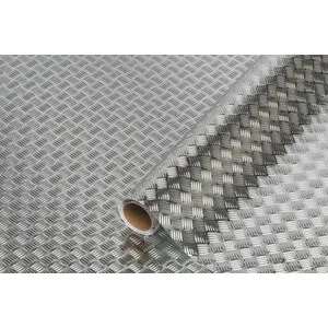 PLASTICA ADESIVA DCFIX 210.0060 ARGENTO RILIEVO 10 M