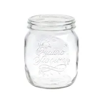 VASO ERMETICO IN VETRO PER ALIMENTI 'QUATTRO STAGIONI' 700 ml (6 pz)