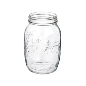 VASO ERMETICO IN VETRO PER ALIMENTI 'QUATTRO STAGIONI' 1000 ml (6 pz)