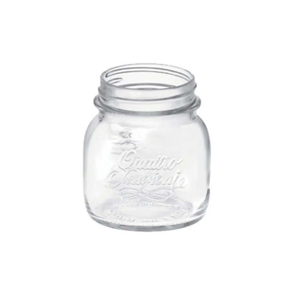 VASO ERMETICO IN VETRO PER ALIMENTI 'QUATTRO STAGIONI' 150 ml (12 pz)