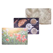TOVAGLIETTA AMERICANA PER TAVOLI cm. 43 x 28 - 'breakfast' fantasie assortite (12 PZ)