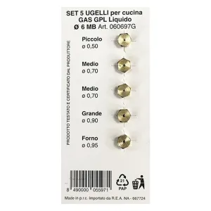 UGELLI PER CUCINA per gpl