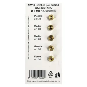 UGELLI PER CUCINA per metano