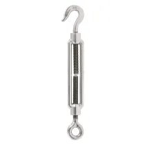 TENDITORE AD OCCHIO E GANCIO M 6 (10 pz)