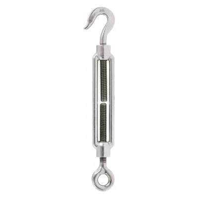 TENDITORE AD OCCHIO E GANCIO M 6 (10 pz)