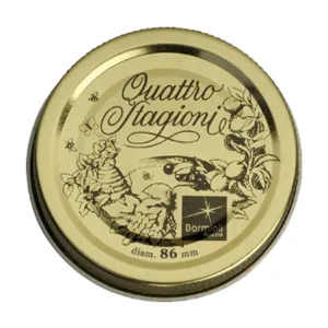 TAPPO PER VASO ERMETICO IN VETRO 'QUATTRO STAGIONI' Ø mm 86 - per vasi da ml 700/1000 -cf da 2 pz
