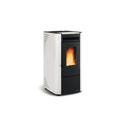 STUFA A PELLET 'KETTY 5.0' 6,5 kW - colore bianco