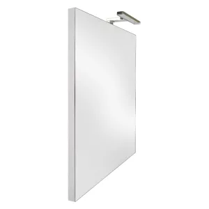 SPECCHIERA DA BAGNO CON LED 'LUXERA ESSENZA cm 60 x h. 80 oriz. - led cm 30 - W 7