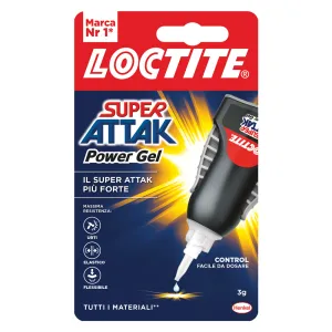 SUPER ATTAK 'POWER GEL CONTROL' gr.3 - trasparente (12 PZ)