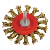 SPAZZOLA CIRCOLARE CON GAMBO Ø mm 100 - gambo mm 6