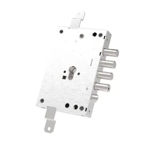 SERRATURA A LEVE PER PORTE BLINDATE 'SERIE 82' E 63 - 4 cat. / int.28 mm c/sist.antimanipolazione