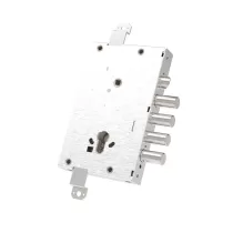SERRATURA A LEVE PER PORTE BLINDATE E 63 - 4 catenacci / interas.28 mm