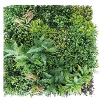 SIEPE ARTIFICIALE A PANNELLO QUADRATO JUNGLE mt 1 x 1