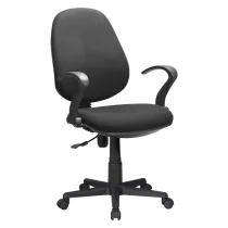 SEDIA DA UFFICIO nero - cm 60 x 58,5 x h. 90,5 / 102