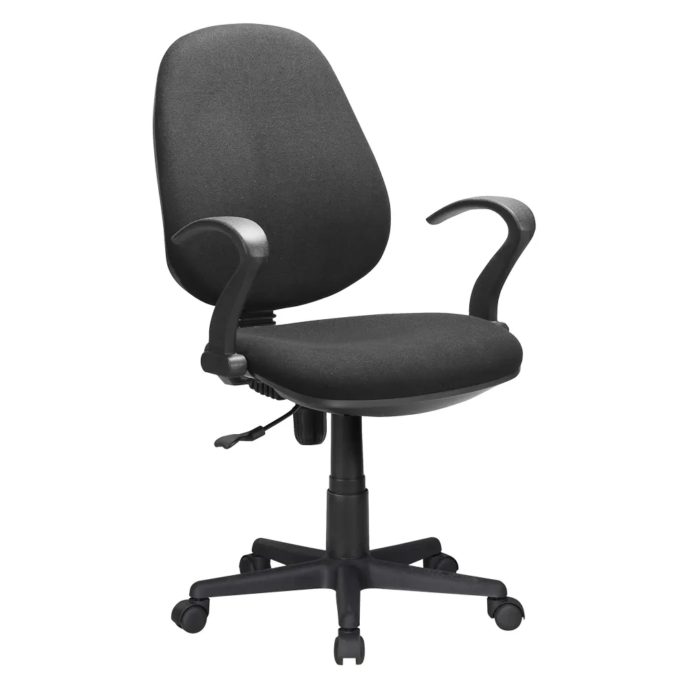 SEDIA DA UFFICIO nero - cm 60 x 58,5 x h. 90,5 / 102