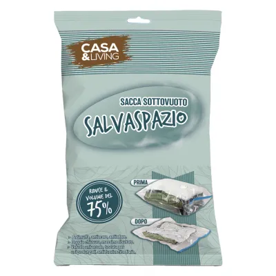 SACCHETTI A ROTOLI PER SOTTOVUOTO SCATOLATI cm 50 x 60