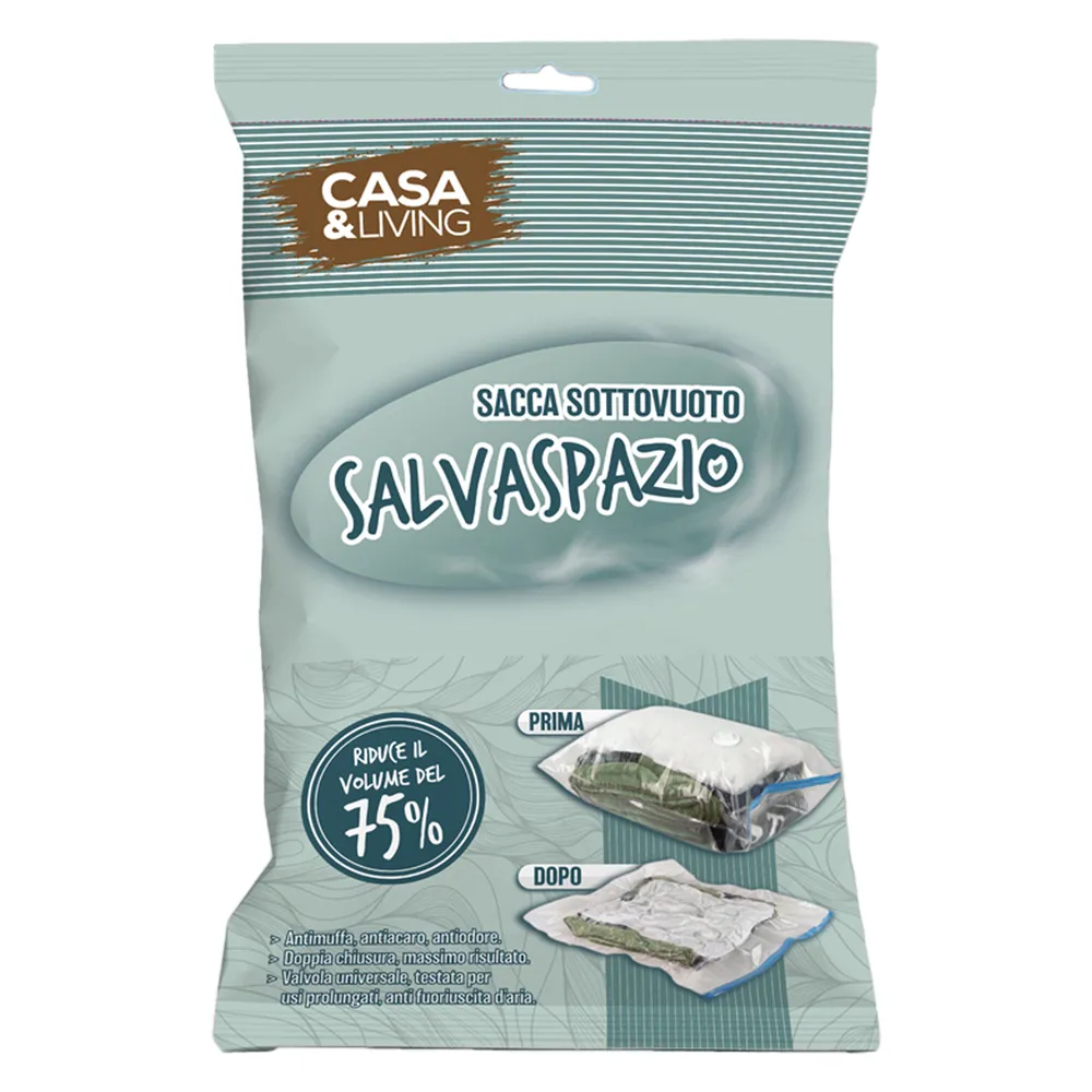SACCHETTI A ROTOLI PER SOTTOVUOTO SCATOLATI cm 60 x 80