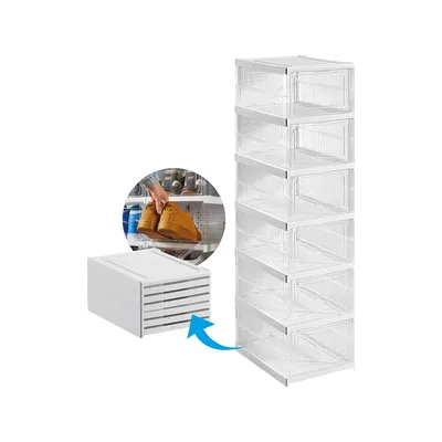 SCARPIERA 6 RIPIANI PIEGHEVOLE BIANCO