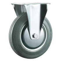 RUOTA PER CARRELLI ø mm 125 - piastra mm 105 x 85 - capacità kg 80