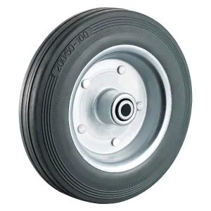 RUOTA PER CARRELLI ø mm 125 - foro ø mm 10 - capacità kg 80