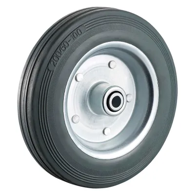 RUOTA PER CARRELLI ø mm 160 - foro ø mm 14 - capacità kg 100