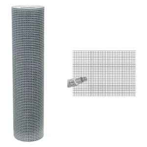 RETE ELETTROSALDATA 6 x 6 - Filo Ø mm. 0,5 - H. cm 100 x mt. 25